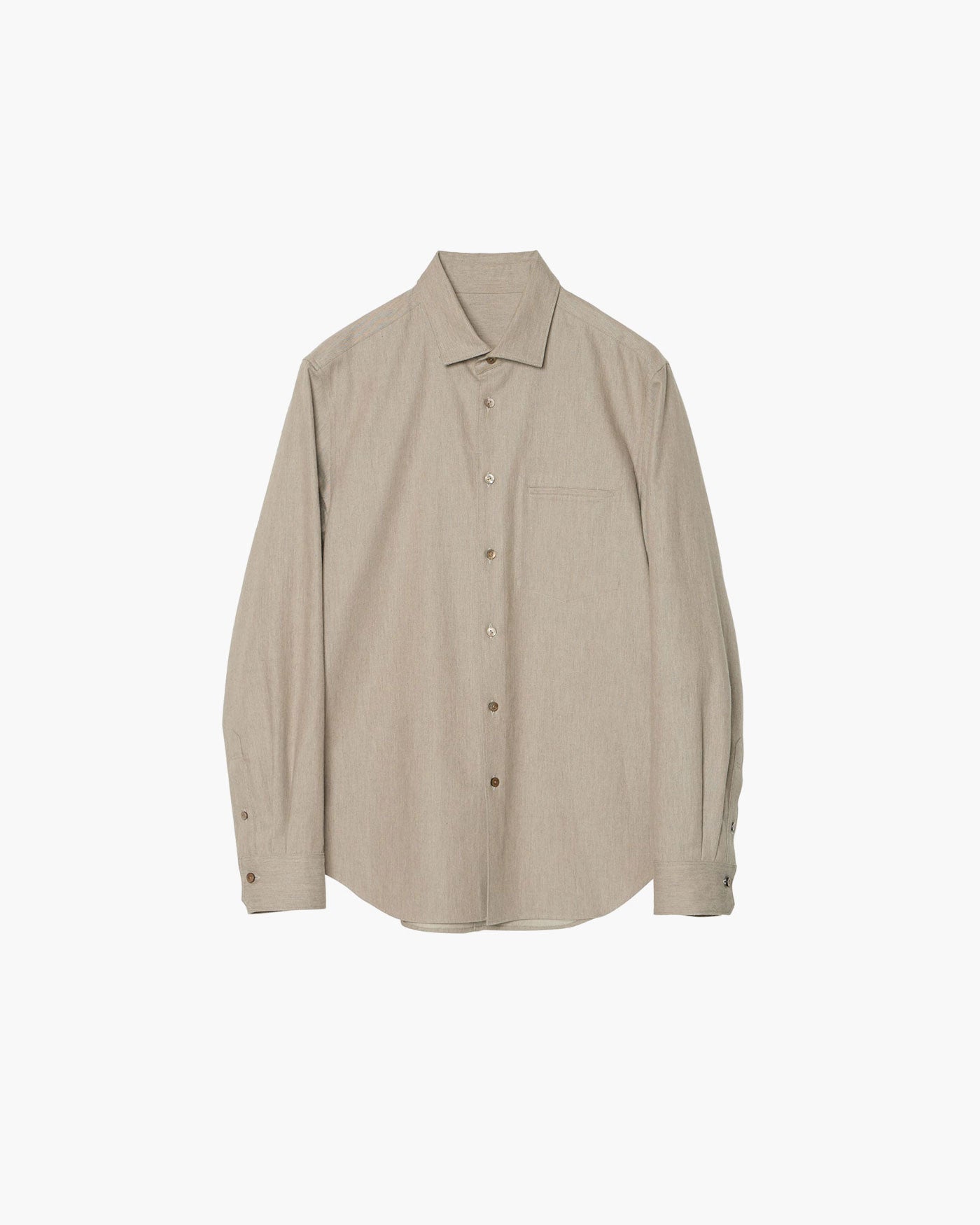 SPREAD COLLAR REGULAR-FIT SHIRT