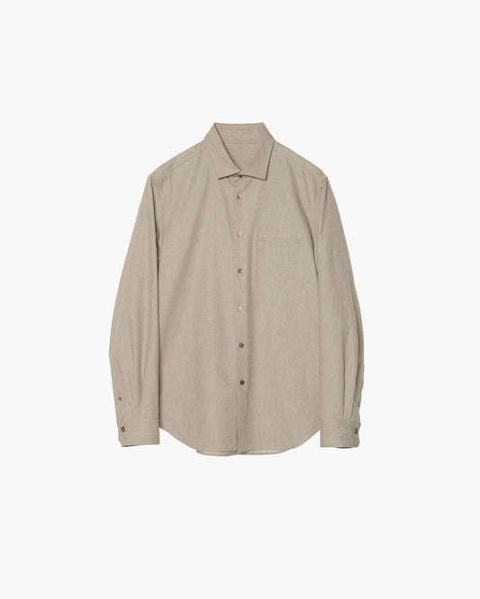 SPREAD COLLAR REGULAR-FIT SHIRT