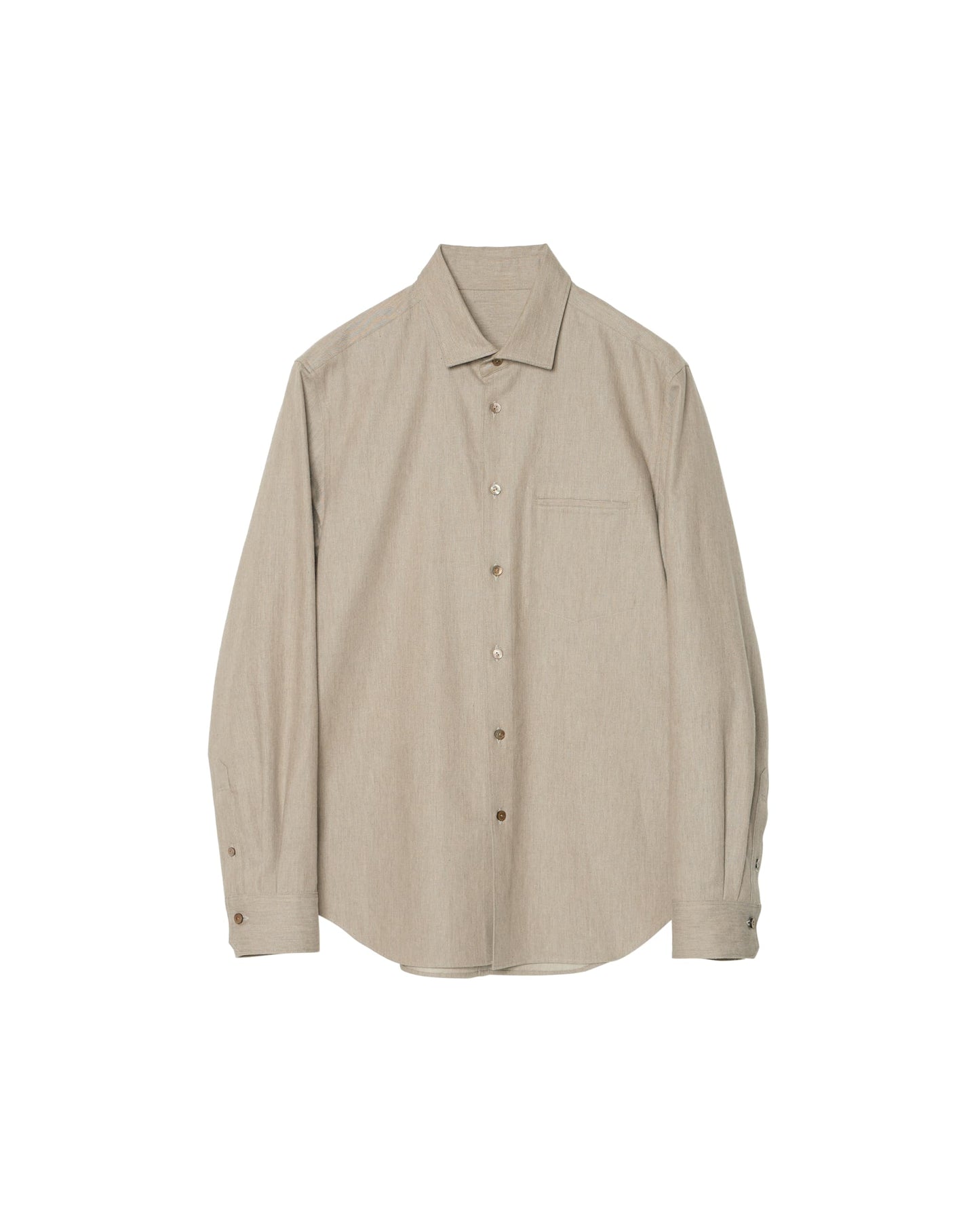 SPREAD COLLAR REGULAR-FIT SHIRT