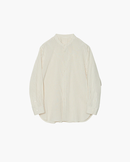BAND COLLAR RELAX-FIT SHIRT