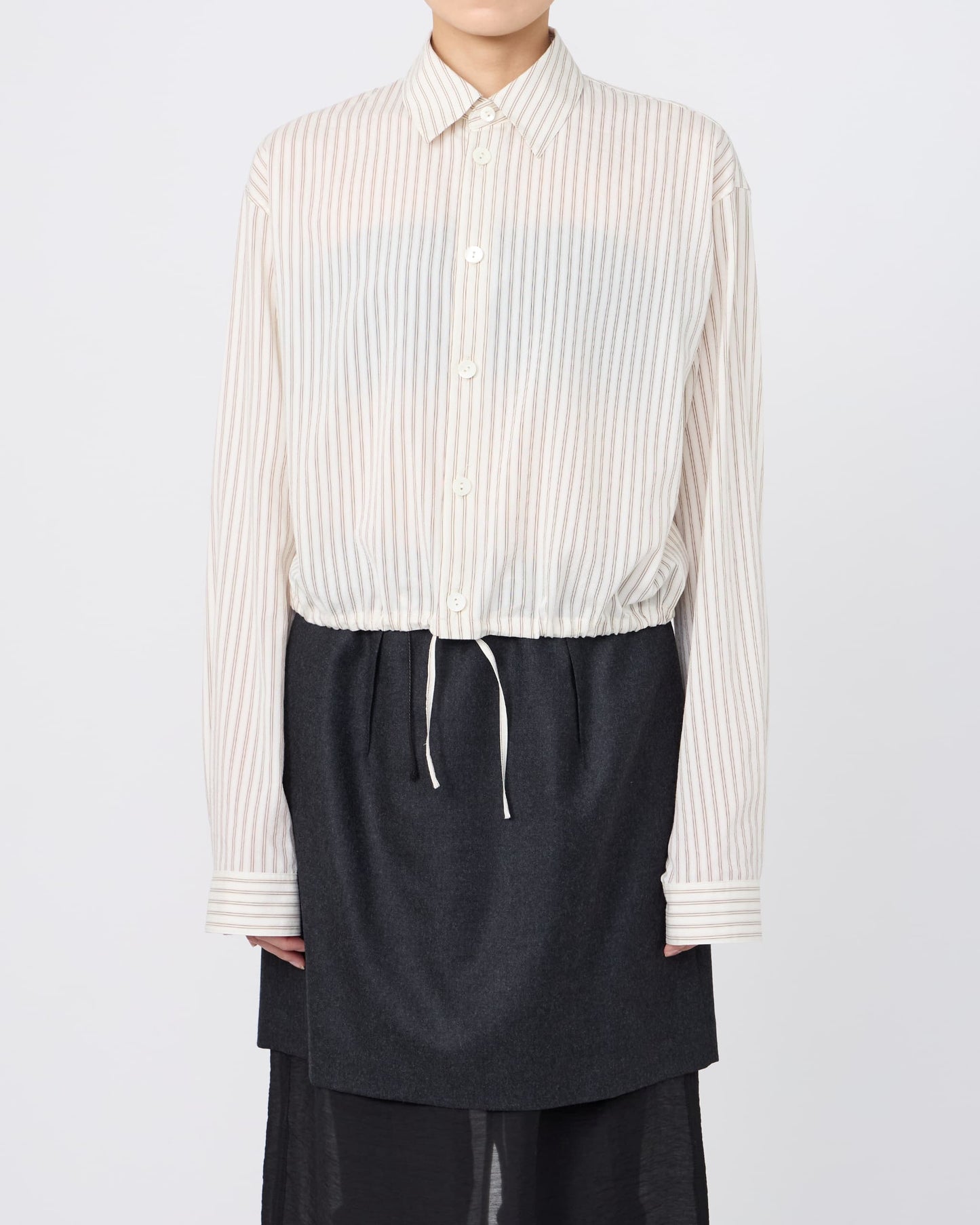 SHORT-LENGTH SHIRT BLOUSE