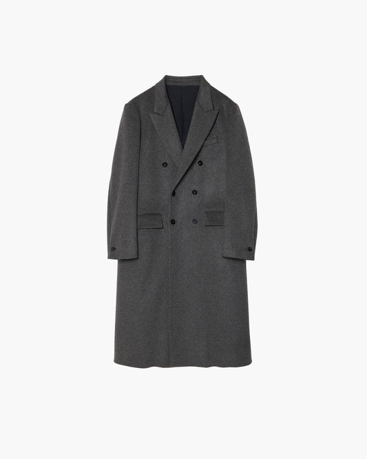 DOUBLE-BREASTED CHESTER COAT