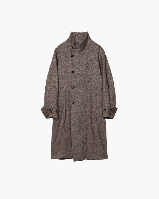 STAND-COLLAR COAT