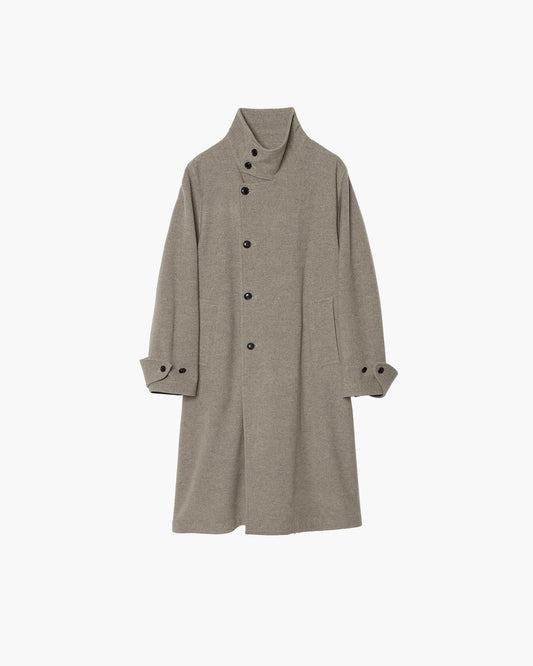 STAND-COLLAR COAT