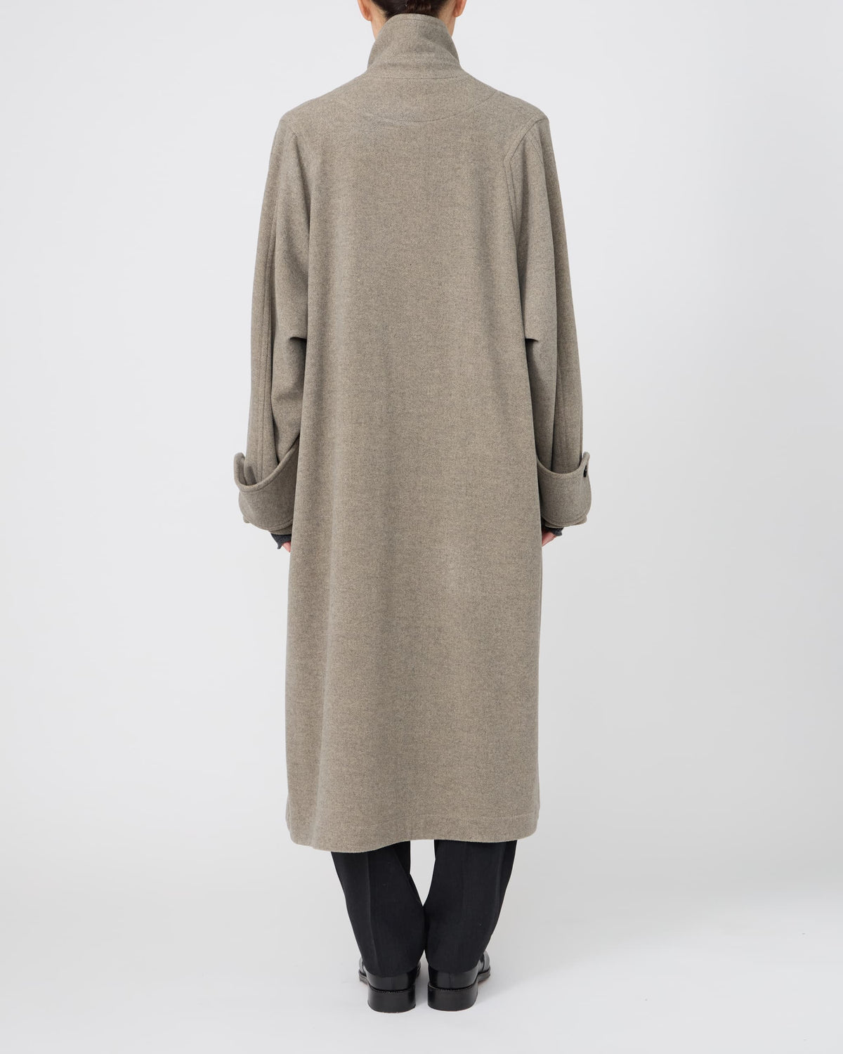 STAND-COLLAR COAT