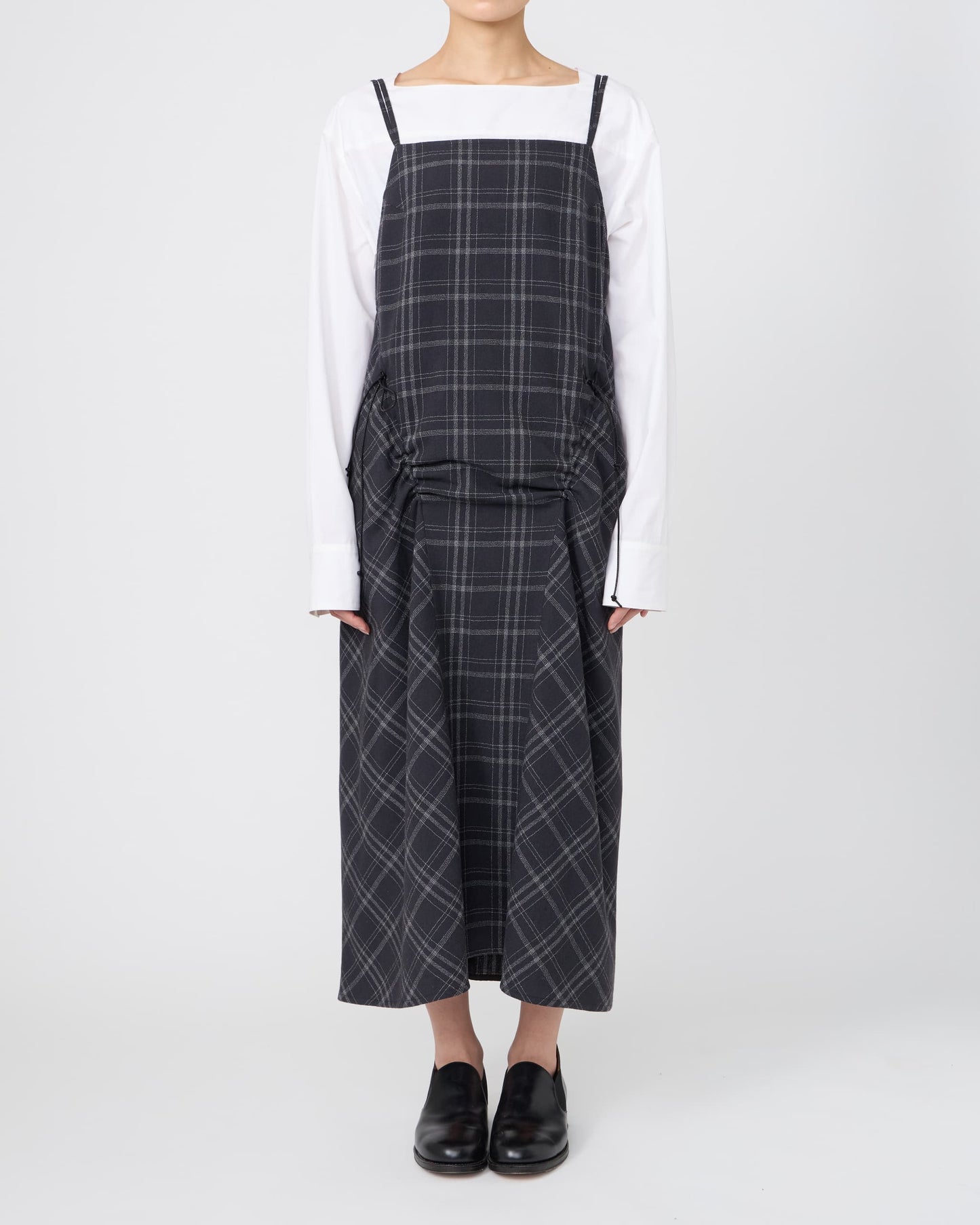 DRAWSTRING CAMISOLE DRESS