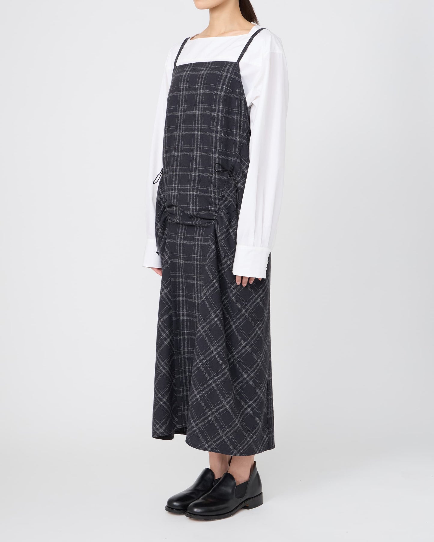 DRAWSTRING CAMISOLE DRESS
