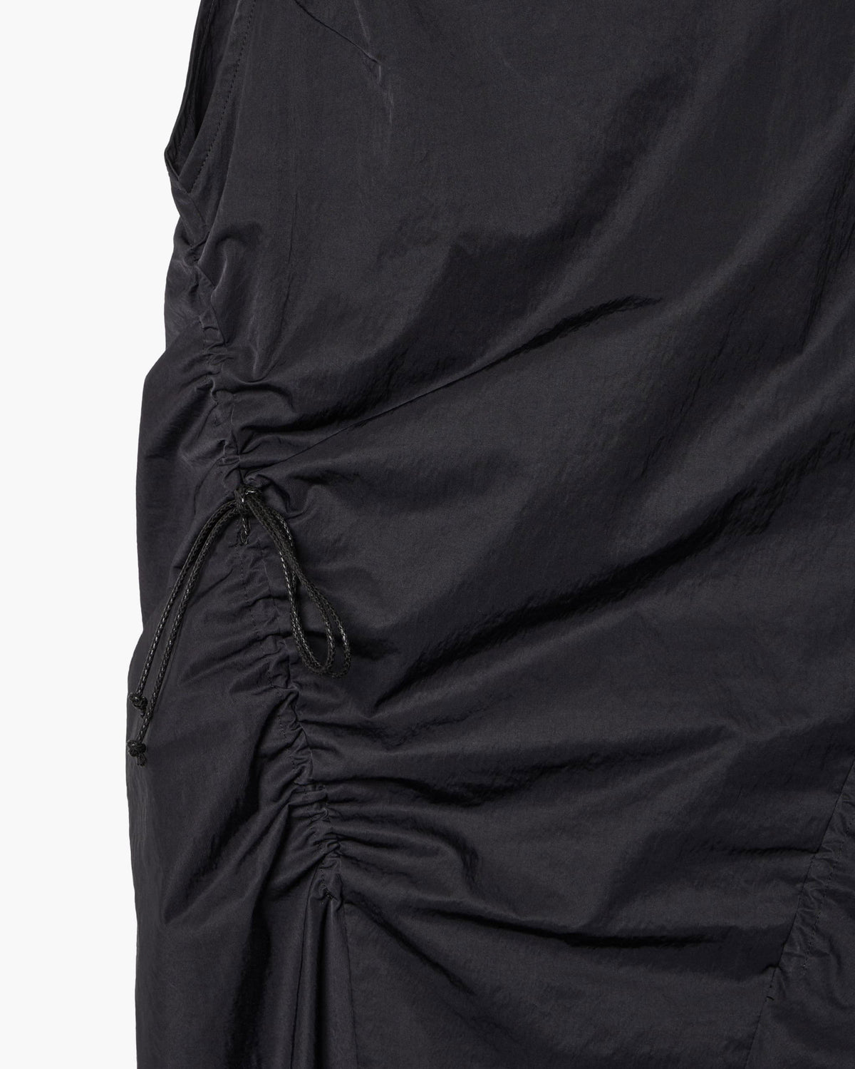 DRAPED GATHERED DRESS