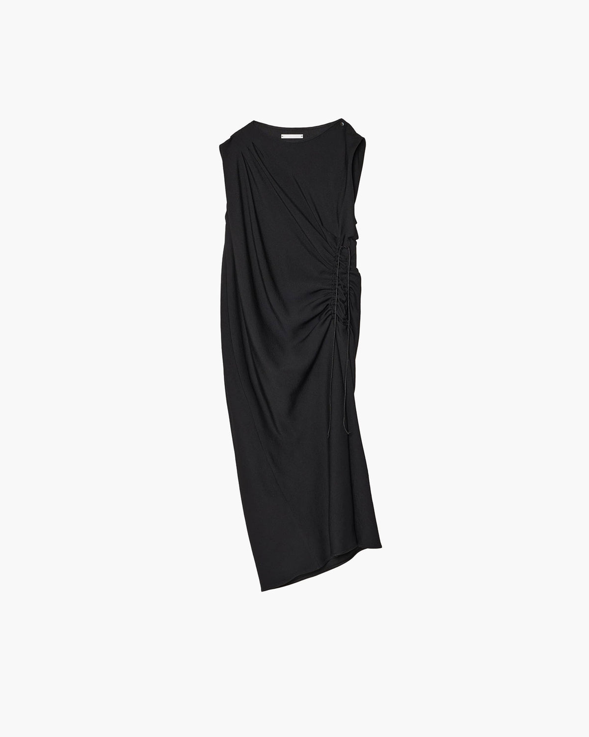 DRAPED GATHERED DRESS