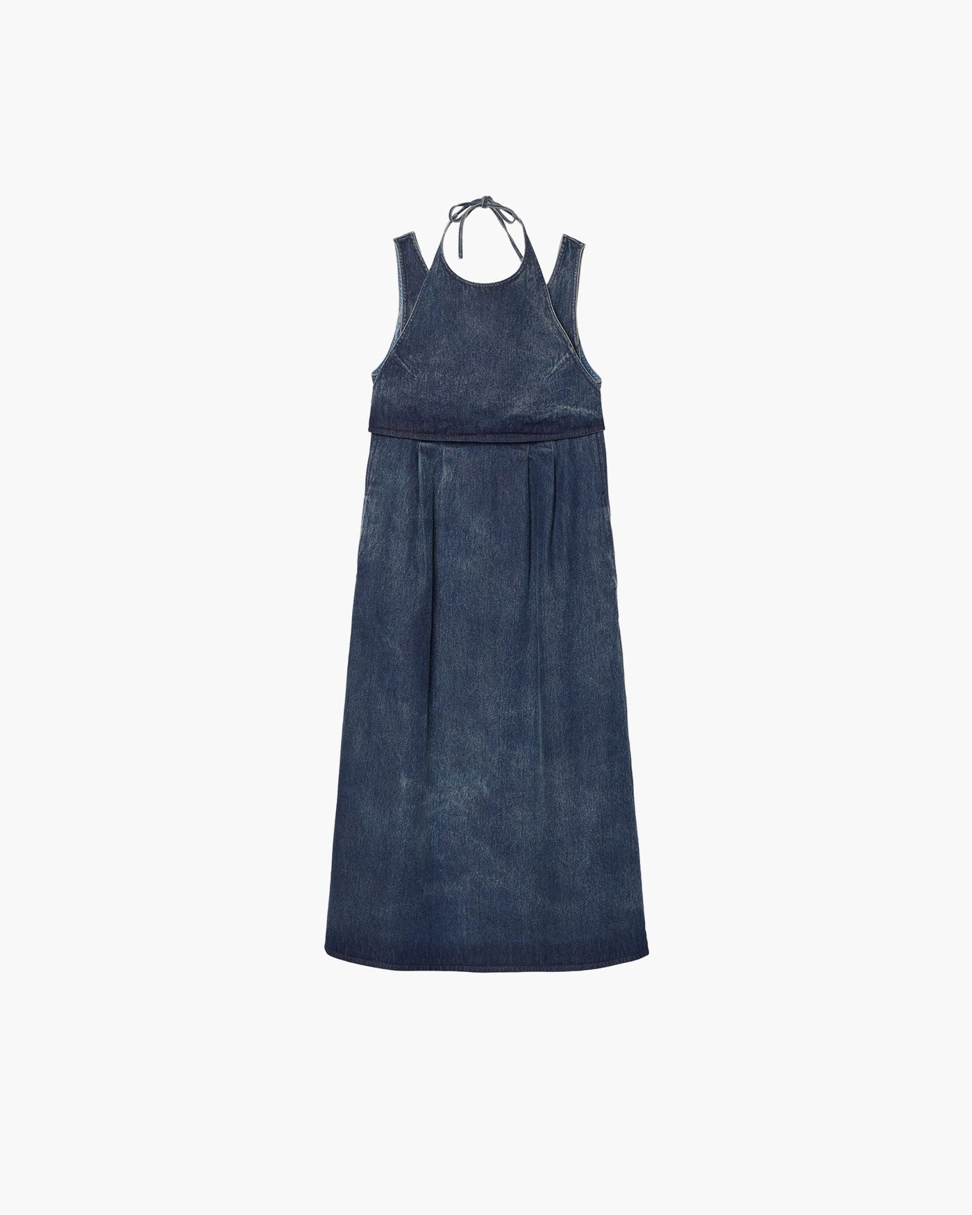 SLEEVELESS LAYERED DRESS