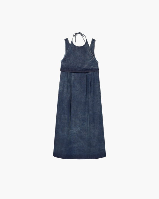 SLEEVELESS LAYERED DRESS