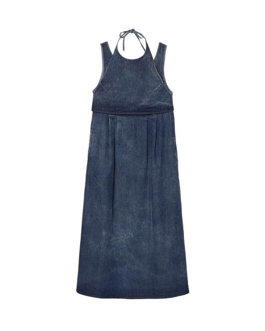 SLEEVELESS LAYERED DRESS