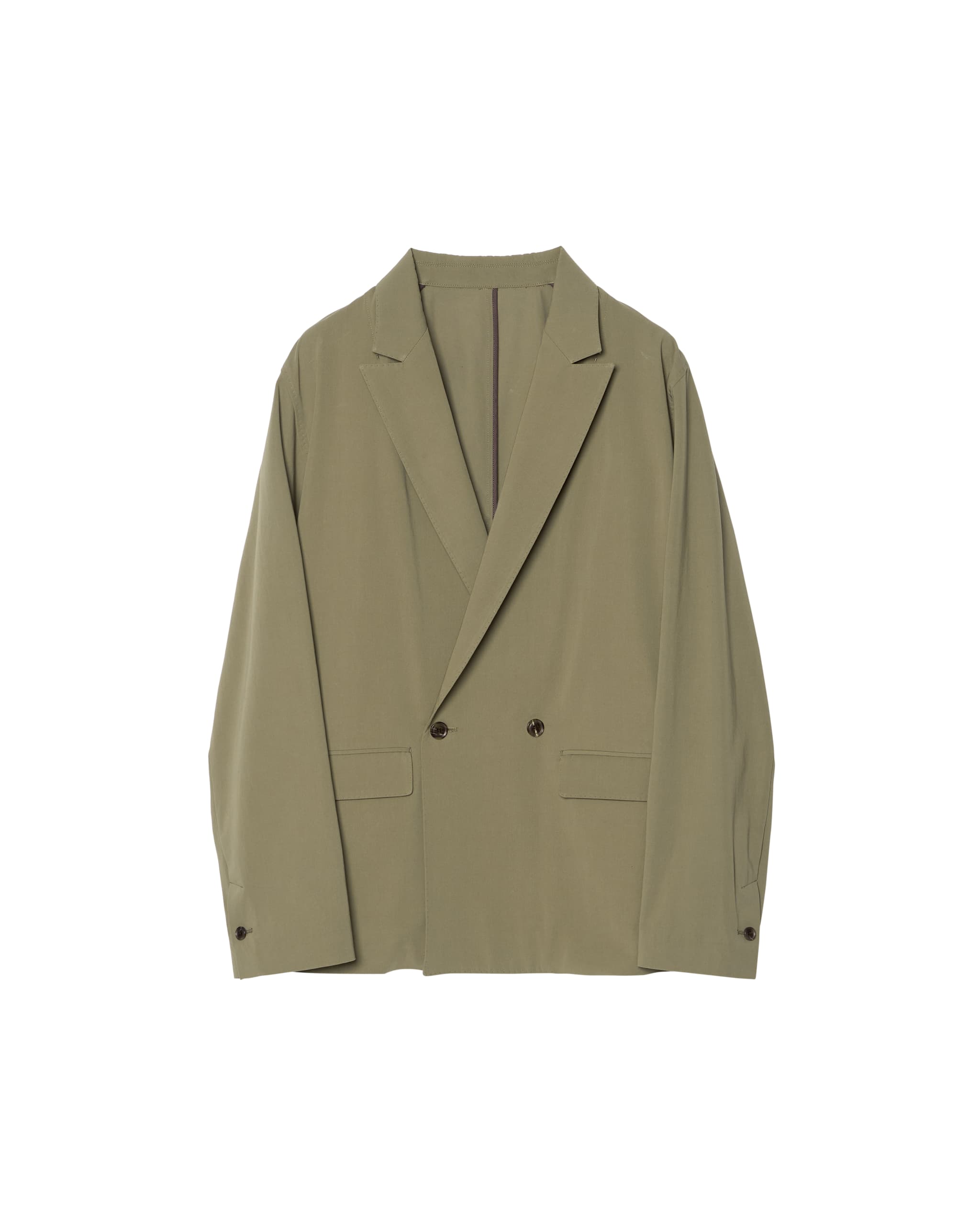 DOUBLE-BREASTED RELAX SHOULDER JACKET – IRENISA