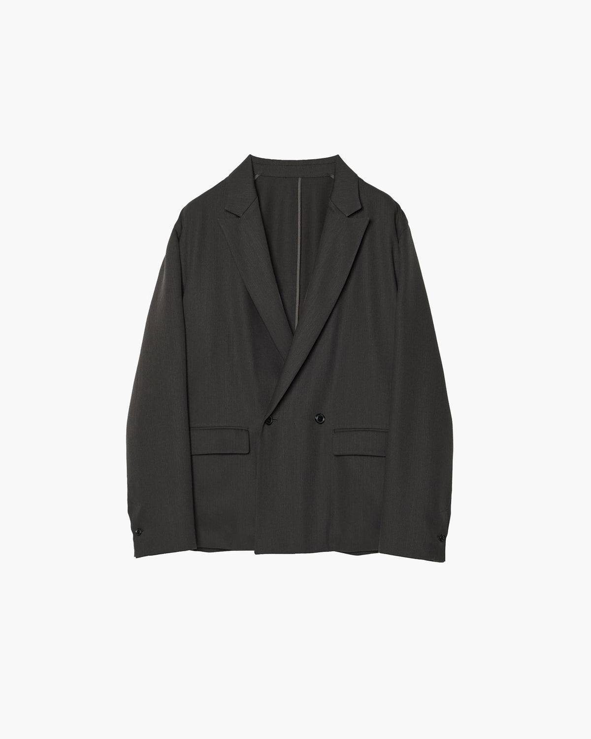 DOUBLE-BREASTED RELAX SHOULDER JACKET