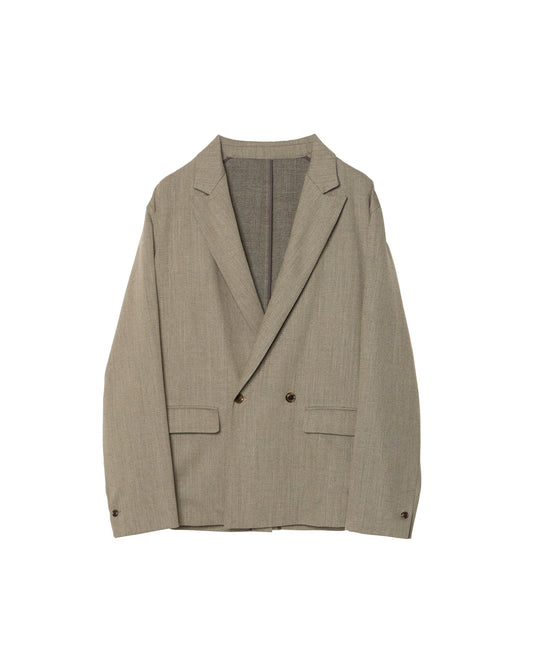 DOUBLE-BREASTED RELAX SHOULDER JACKET