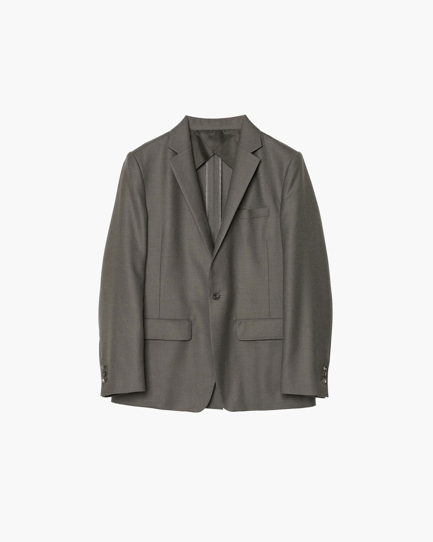 NOTCHED LAPEL SINGLE-BREASTED JACKET