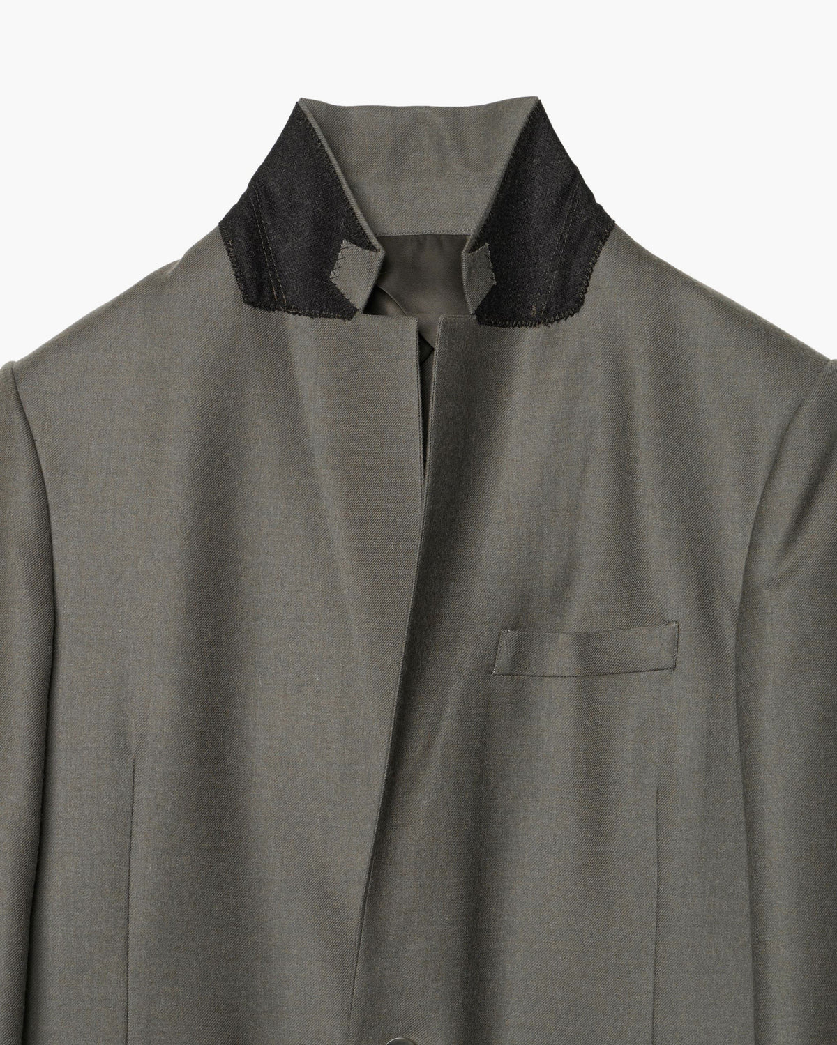 NOTCHED LAPEL SINGLE-BREASTED JACKET