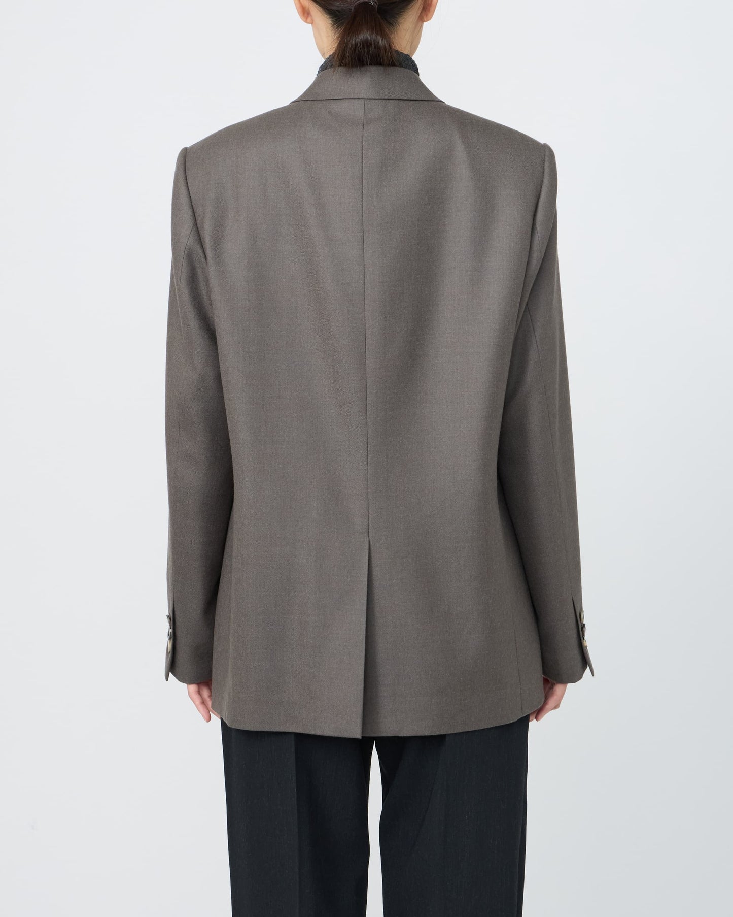 NOTCHED LAPEL SINGLE-BREASTED JACKET