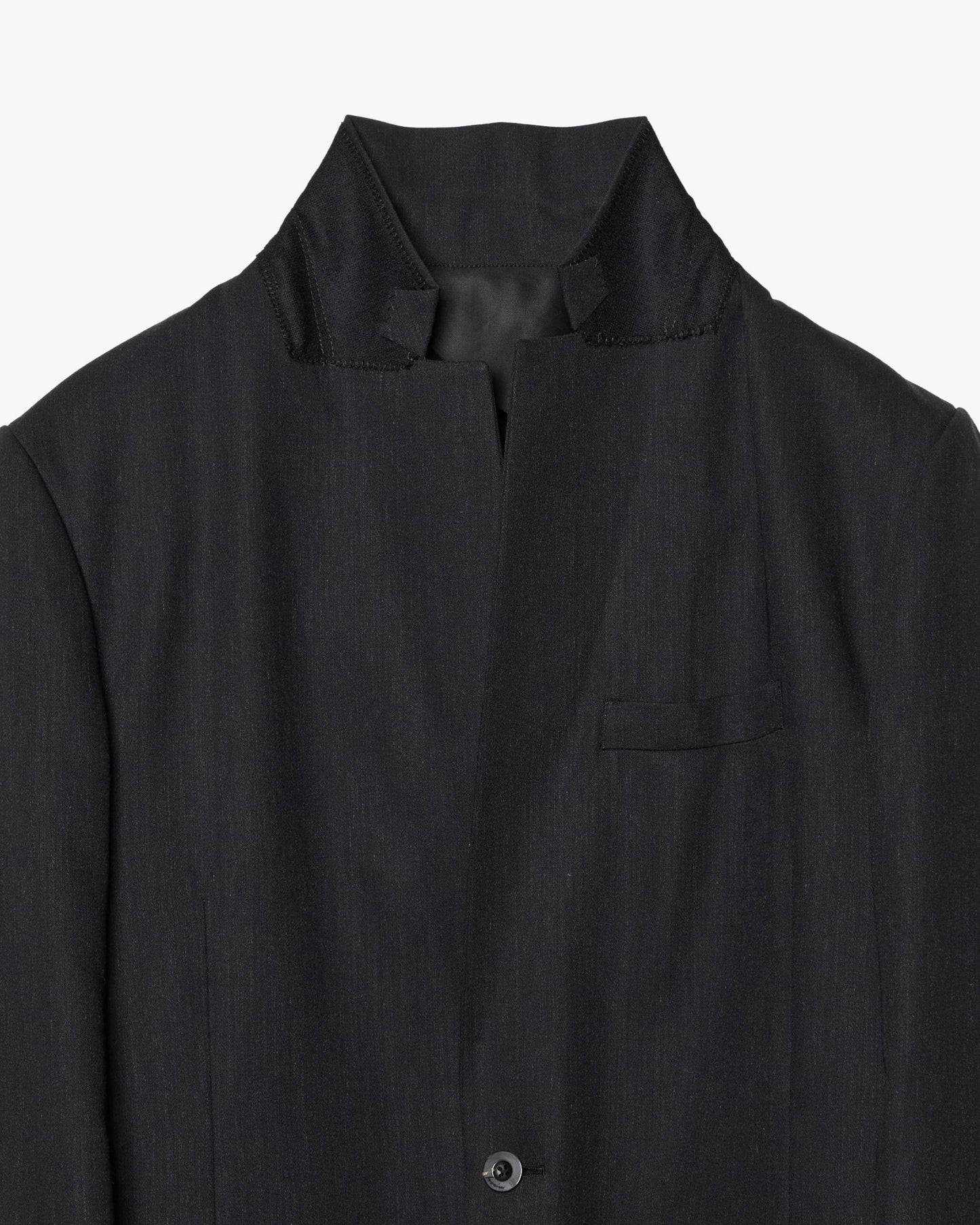 NOTCHED LAPEL SINGLE-BREASTED JACKET