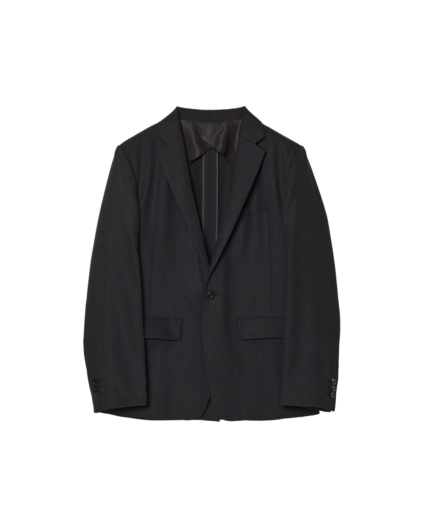NOTCHED LAPEL SINGLE-BREASTED JACKET