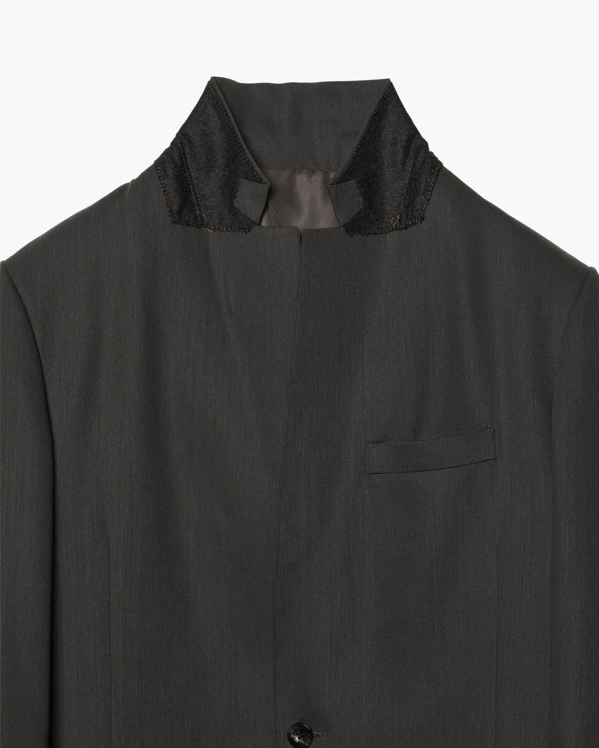 NOTCHED LAPEL SINGLE-BREASTED JACKET