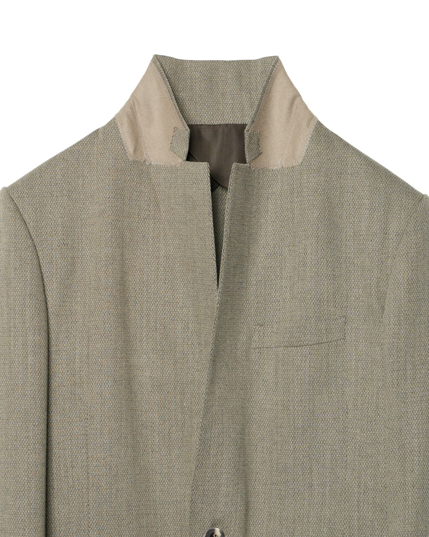 NOTCHED LAPEL SINGLE-BREASTED JACKET
