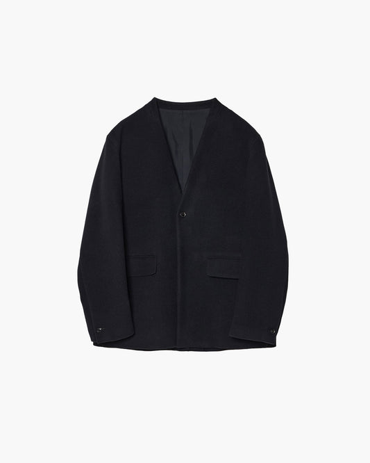 NO-COLLAR JACKET