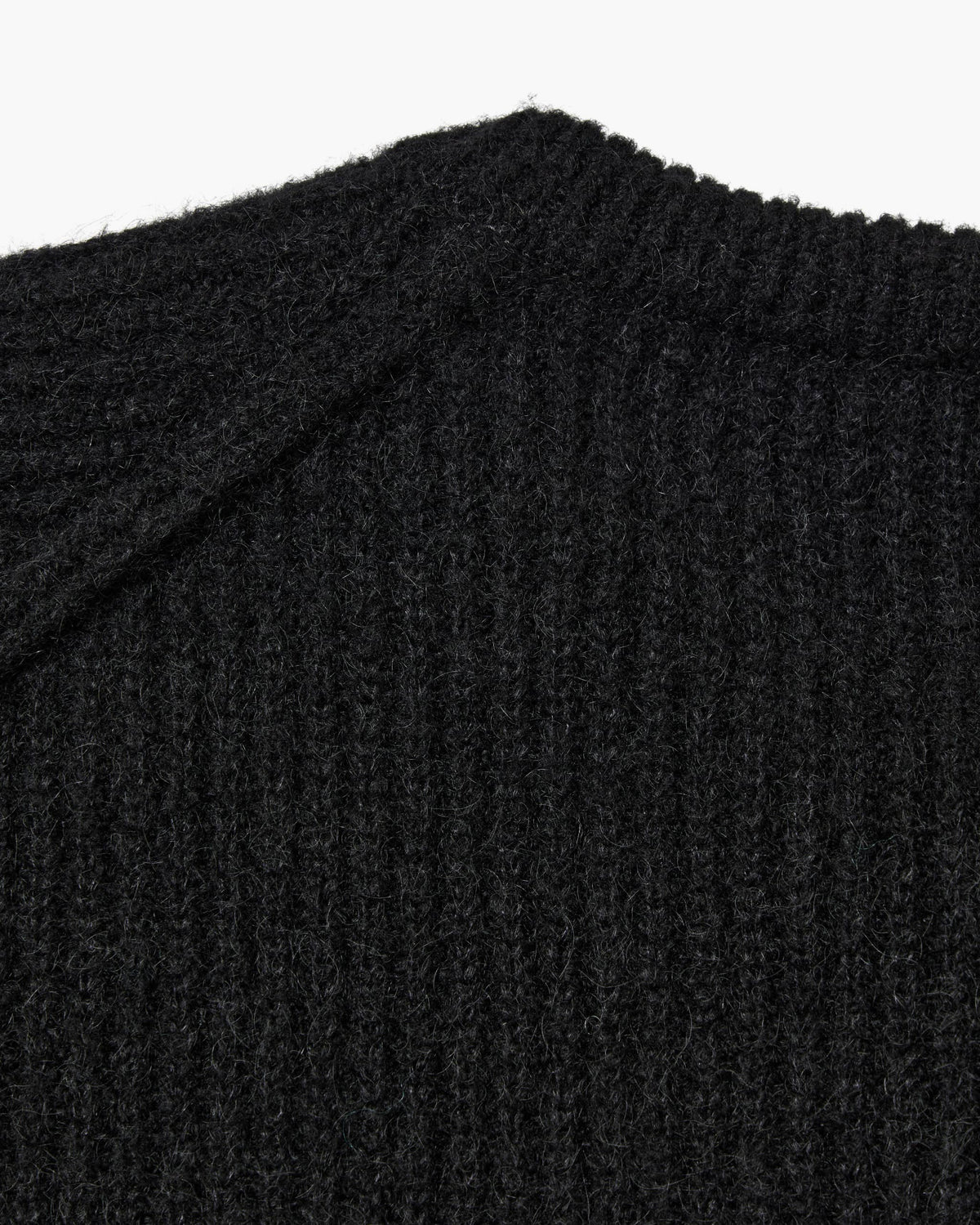 CREW-NECK KNIT CARDIGAN