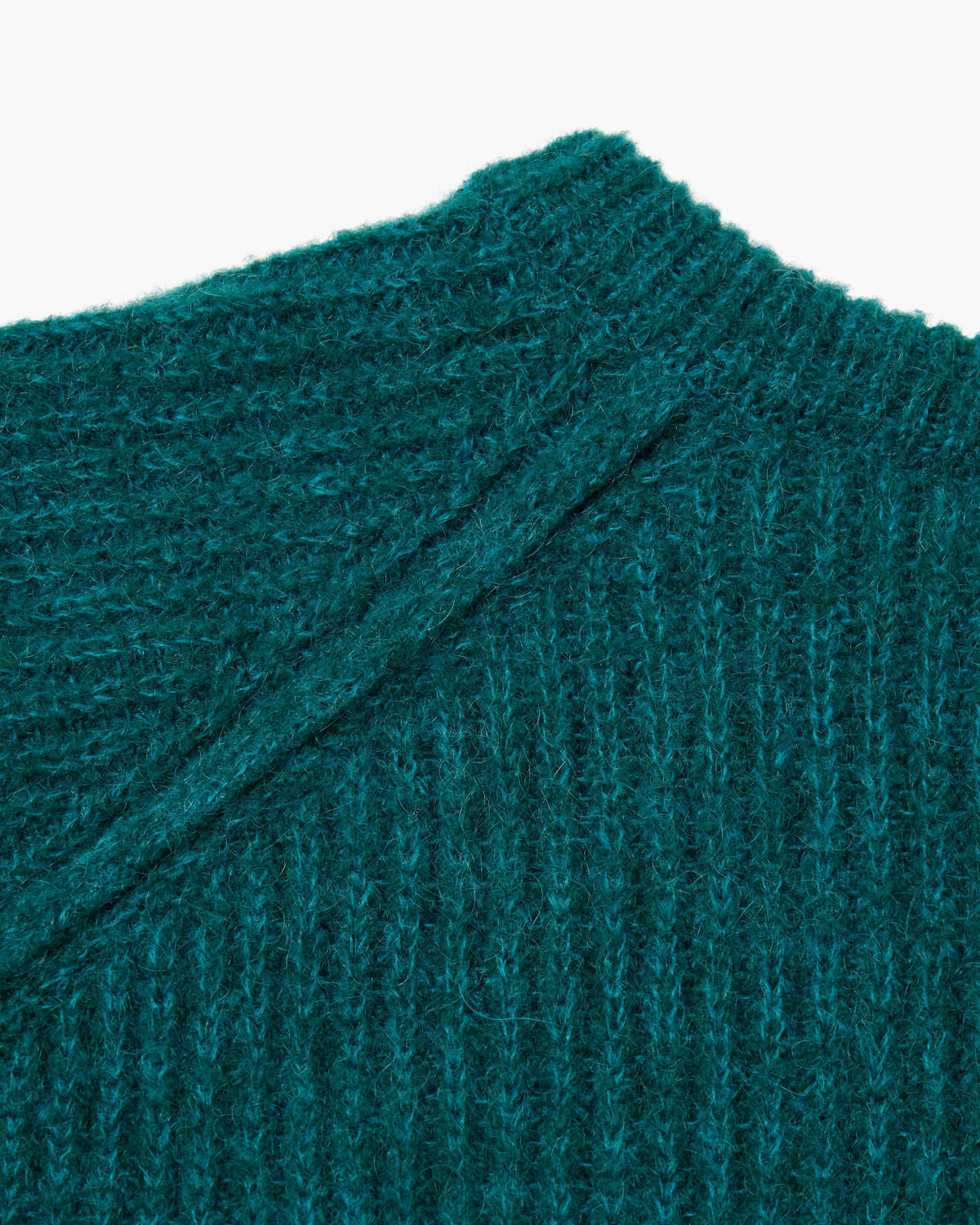CREW-NECK KNIT CARDIGAN