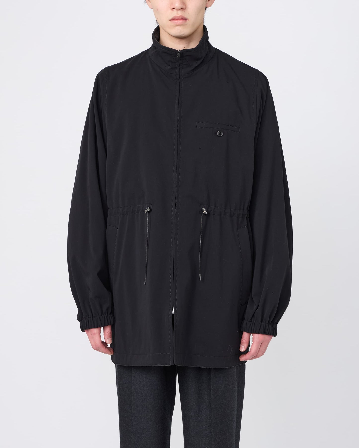 REVERSIBLE STAND-COLLAR BLOUSON