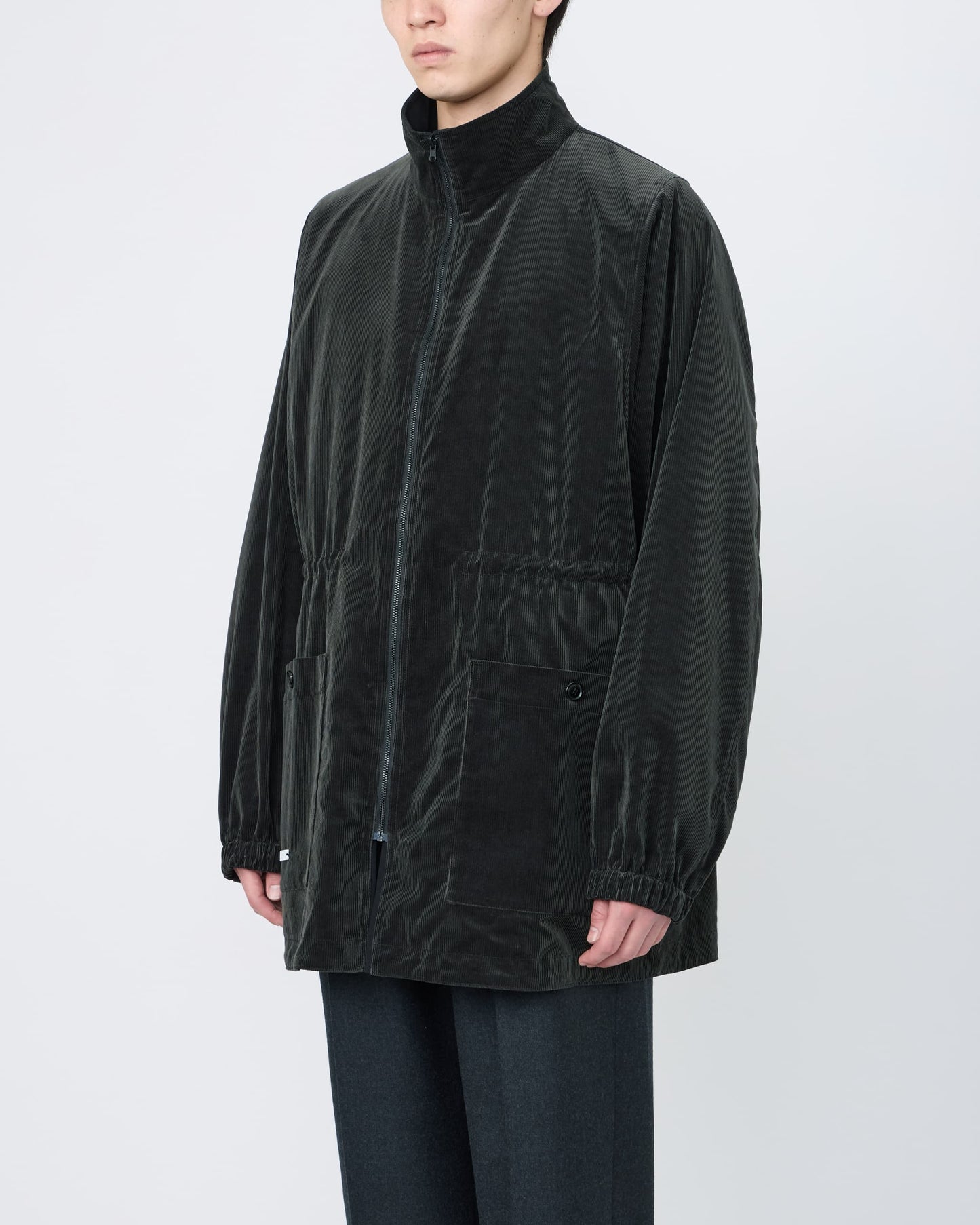 REVERSIBLE STAND-COLLAR BLOUSON
