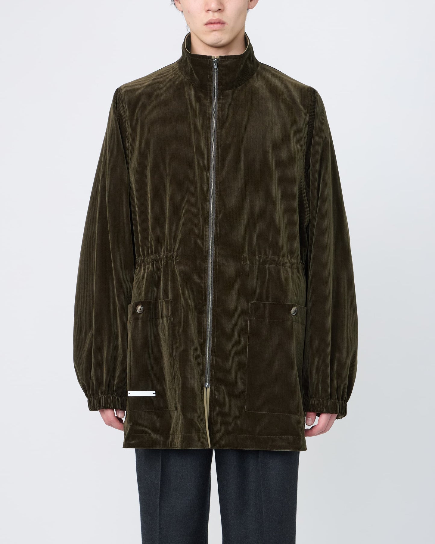 REVERSIBLE STAND-COLLAR BLOUSON