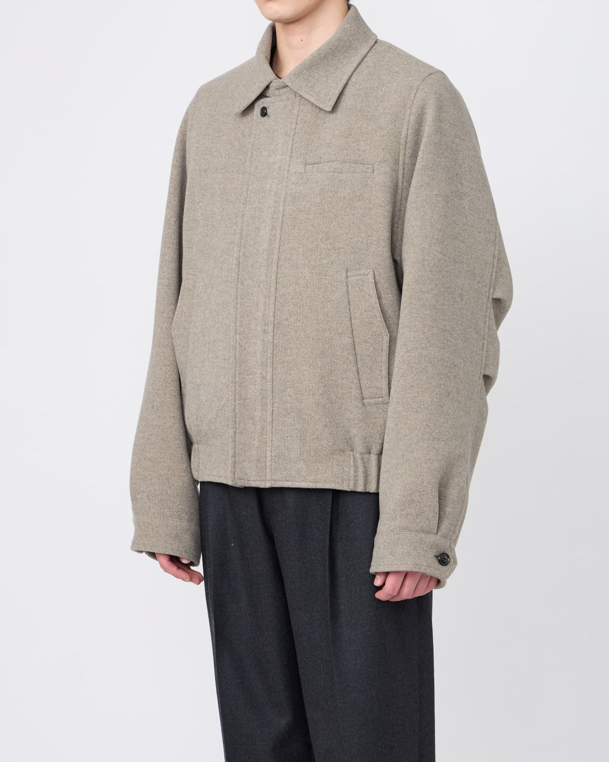 FRY-FRONT ZIP-UP BLOUSON
