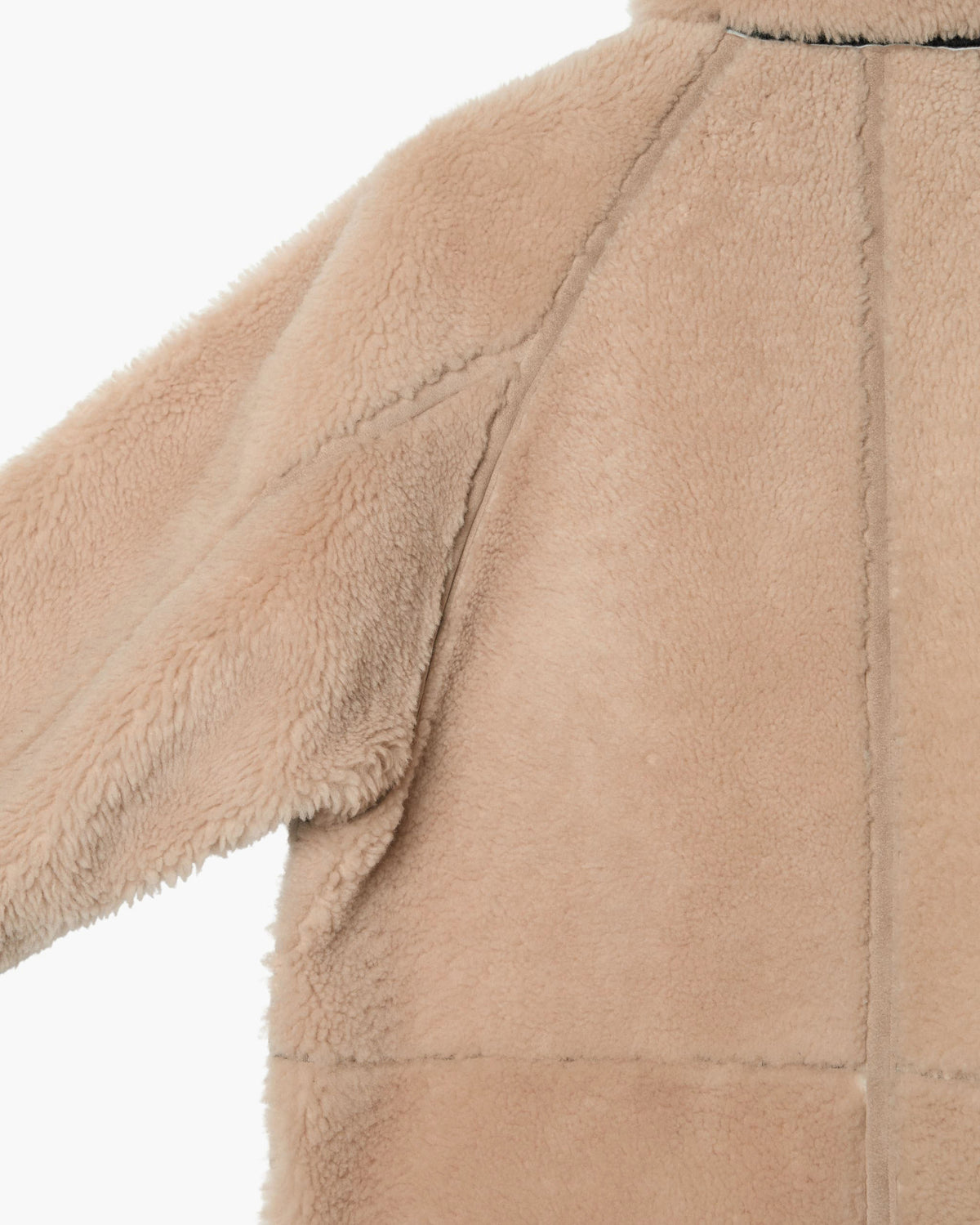 REVERSIBLE MOUTON BLOUSON / WOMENS