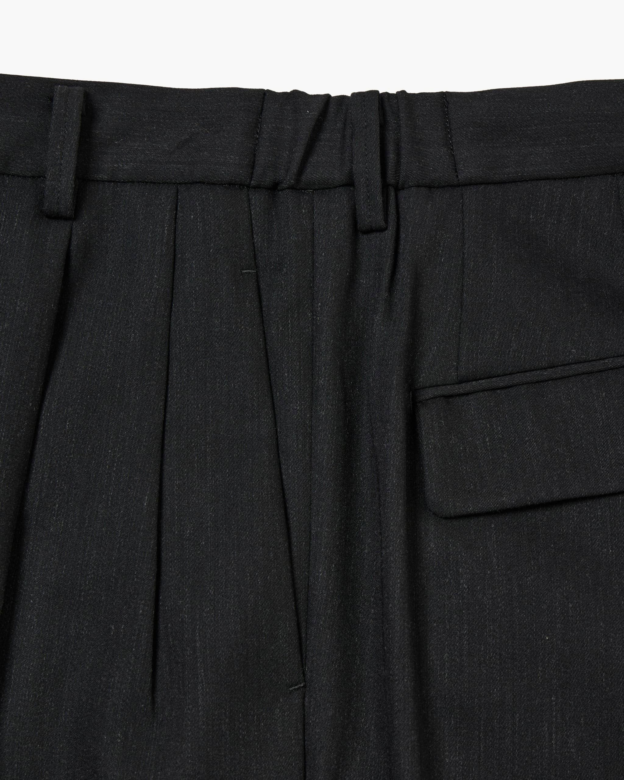 TWO-TUCKS WIDE TROUSERS – IRENISA