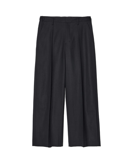 ONE-TUCK BAGGY TROUSERS