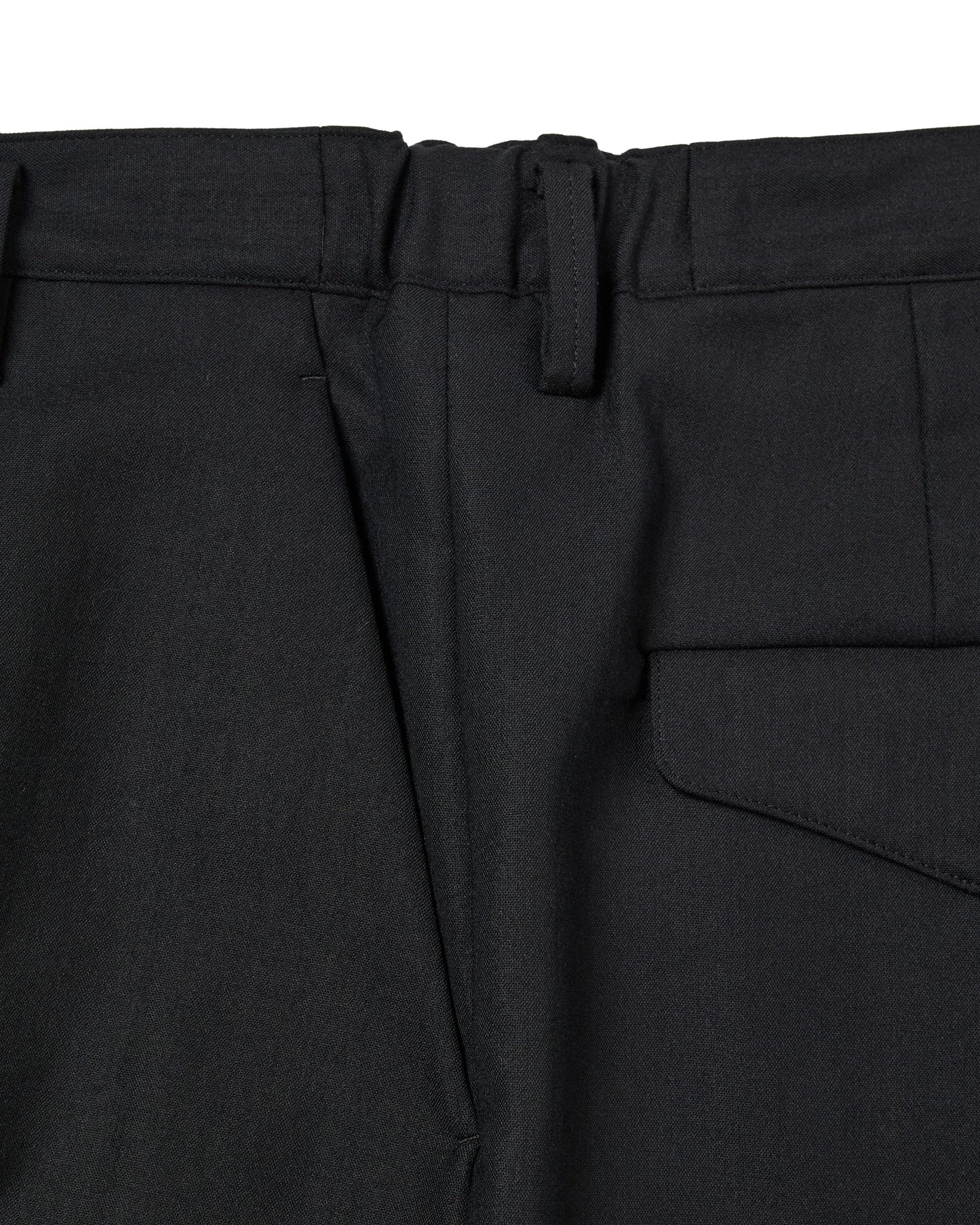 ONE-TUCK BAGGY TROUSERS
