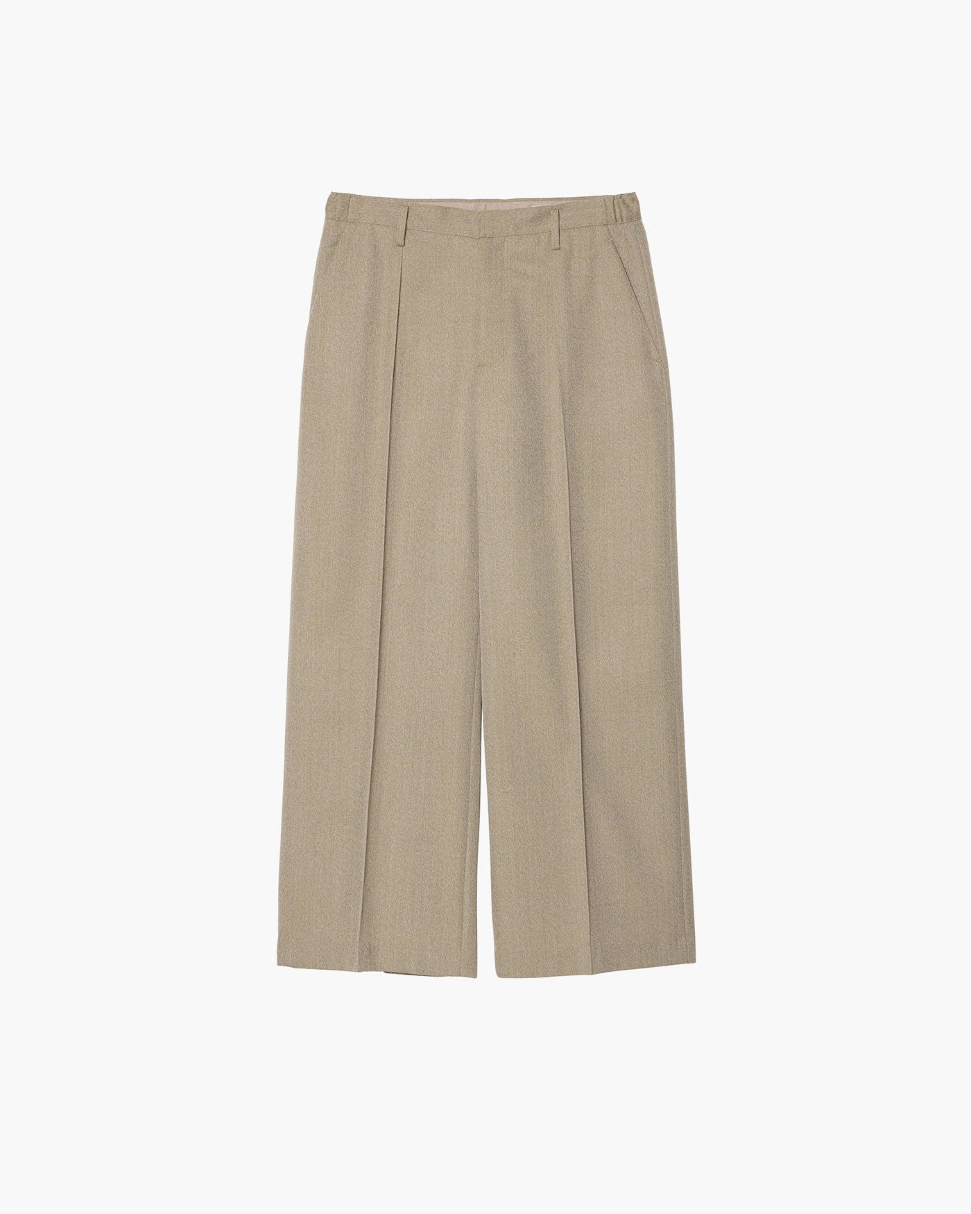 ONE-TUCK BAGGY TROUSERS