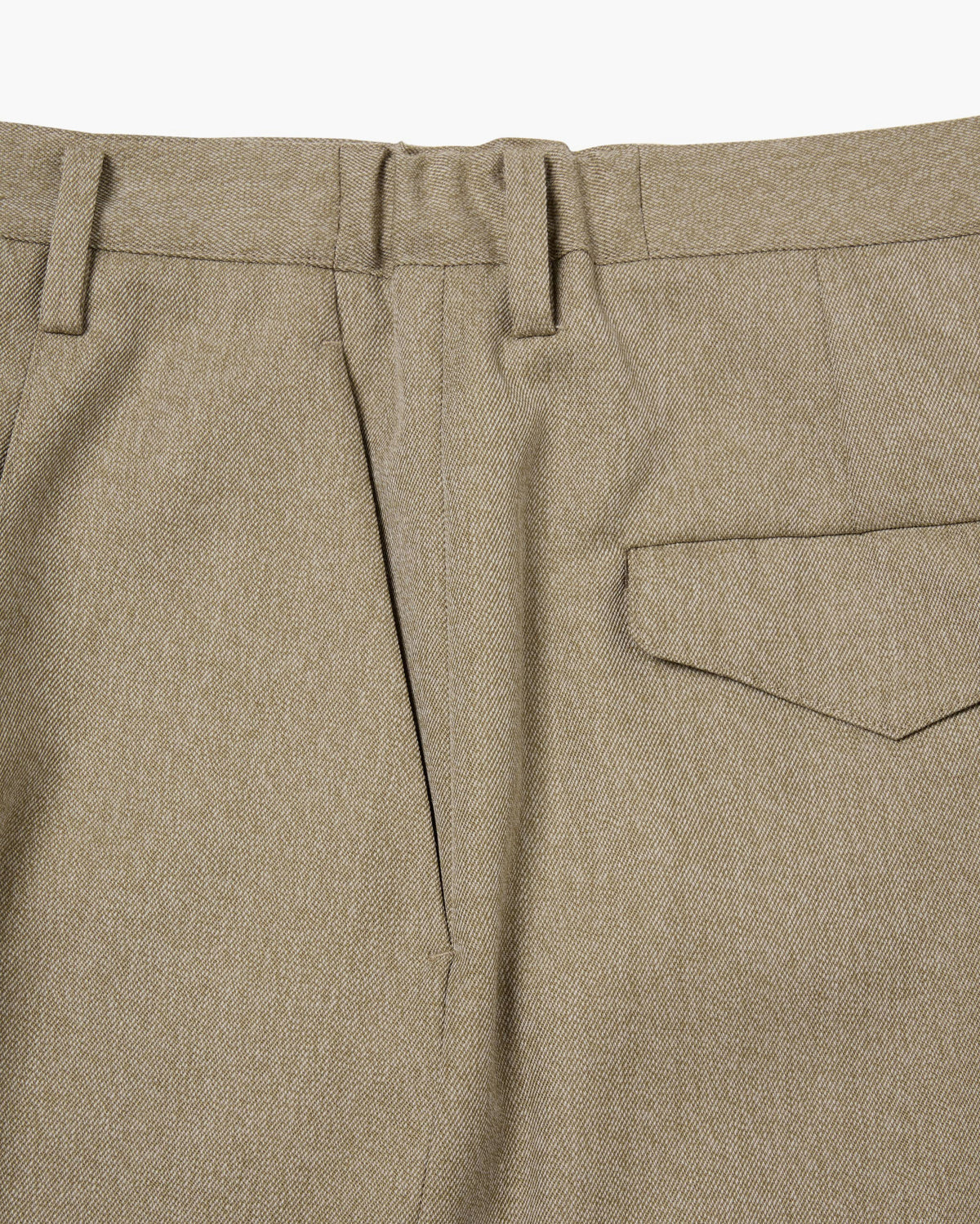ONE-TUCK BAGGY TROUSERS