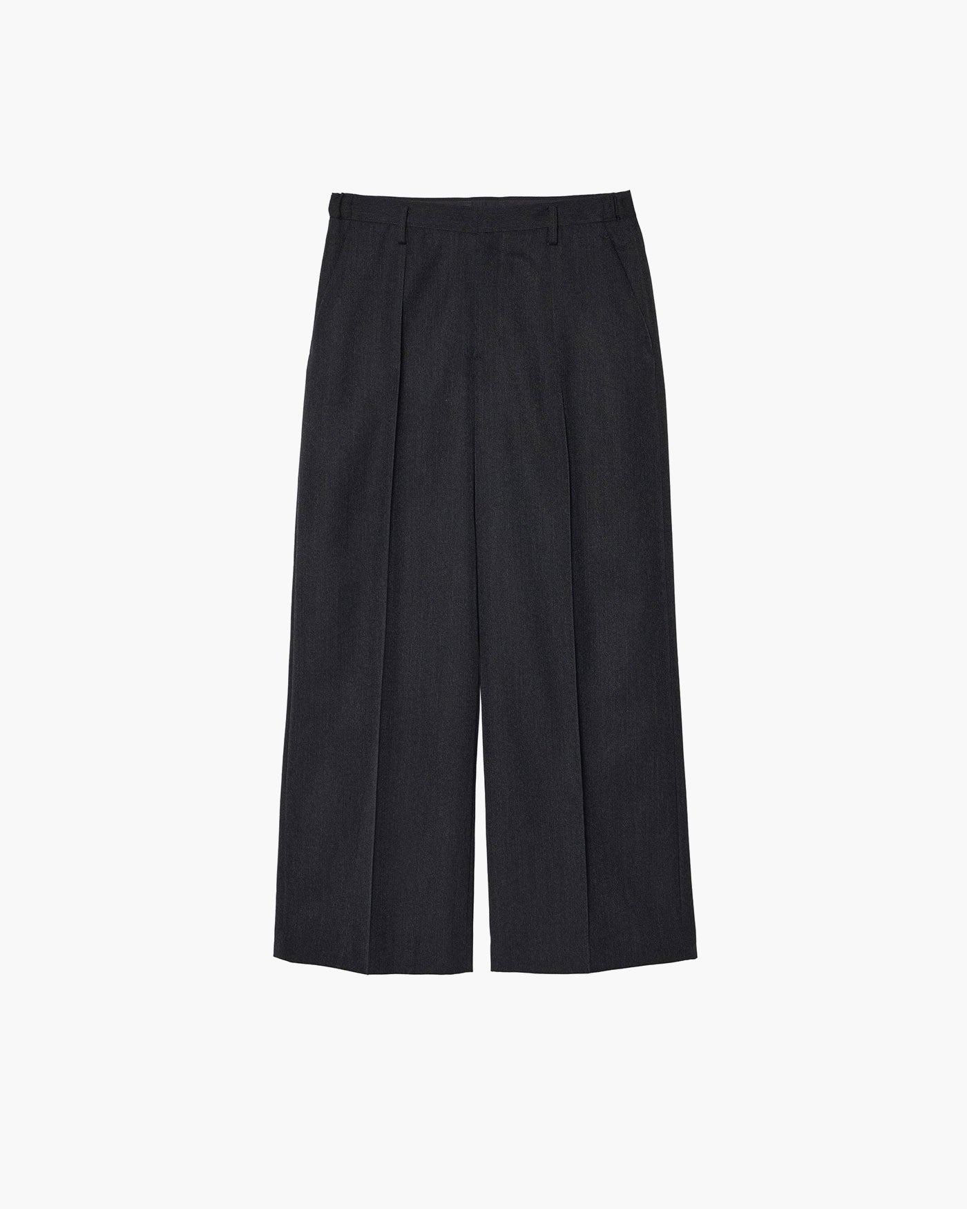 ONE-TUCK BAGGY TROUSERS