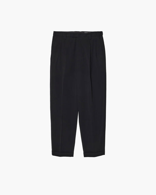 TWO-TUCKS TAPERED TROUSERS