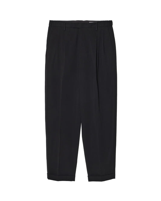 TWO-TUCKS TAPERED TROUSERS