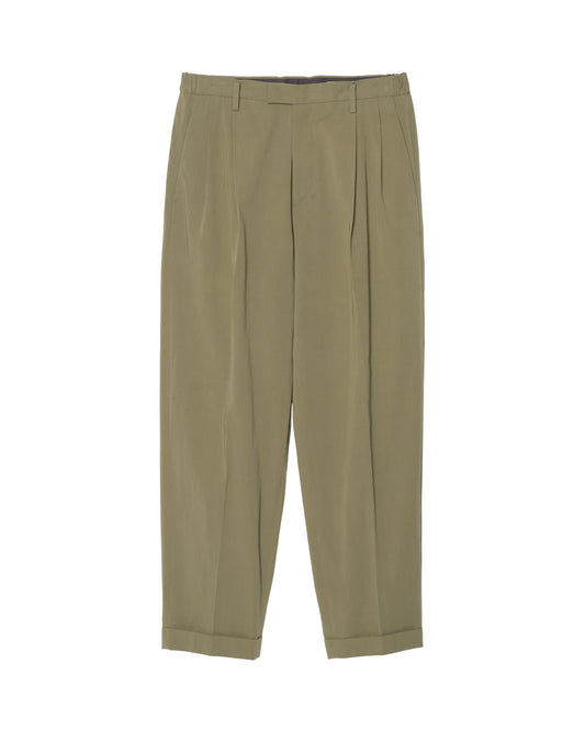 TWO-TUCKS TAPERED TROUSERS