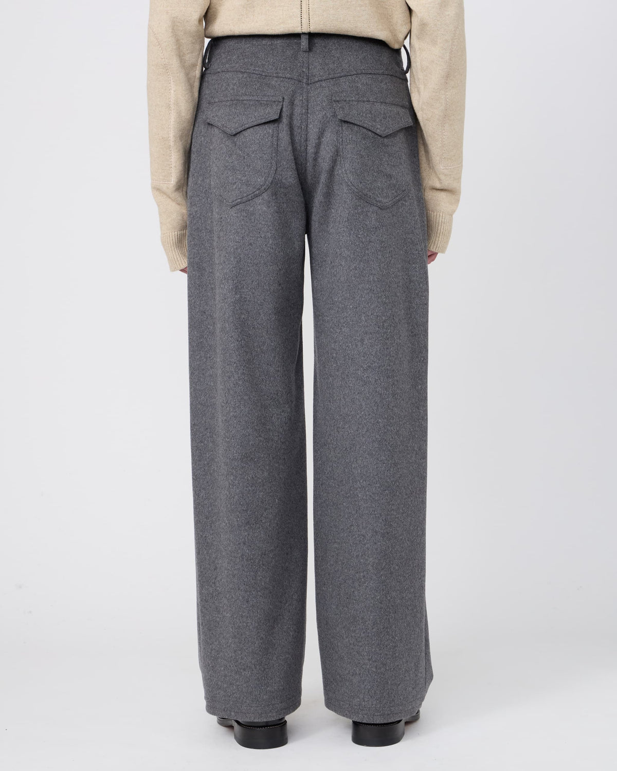 WIDE STRAIGHT PANTS
