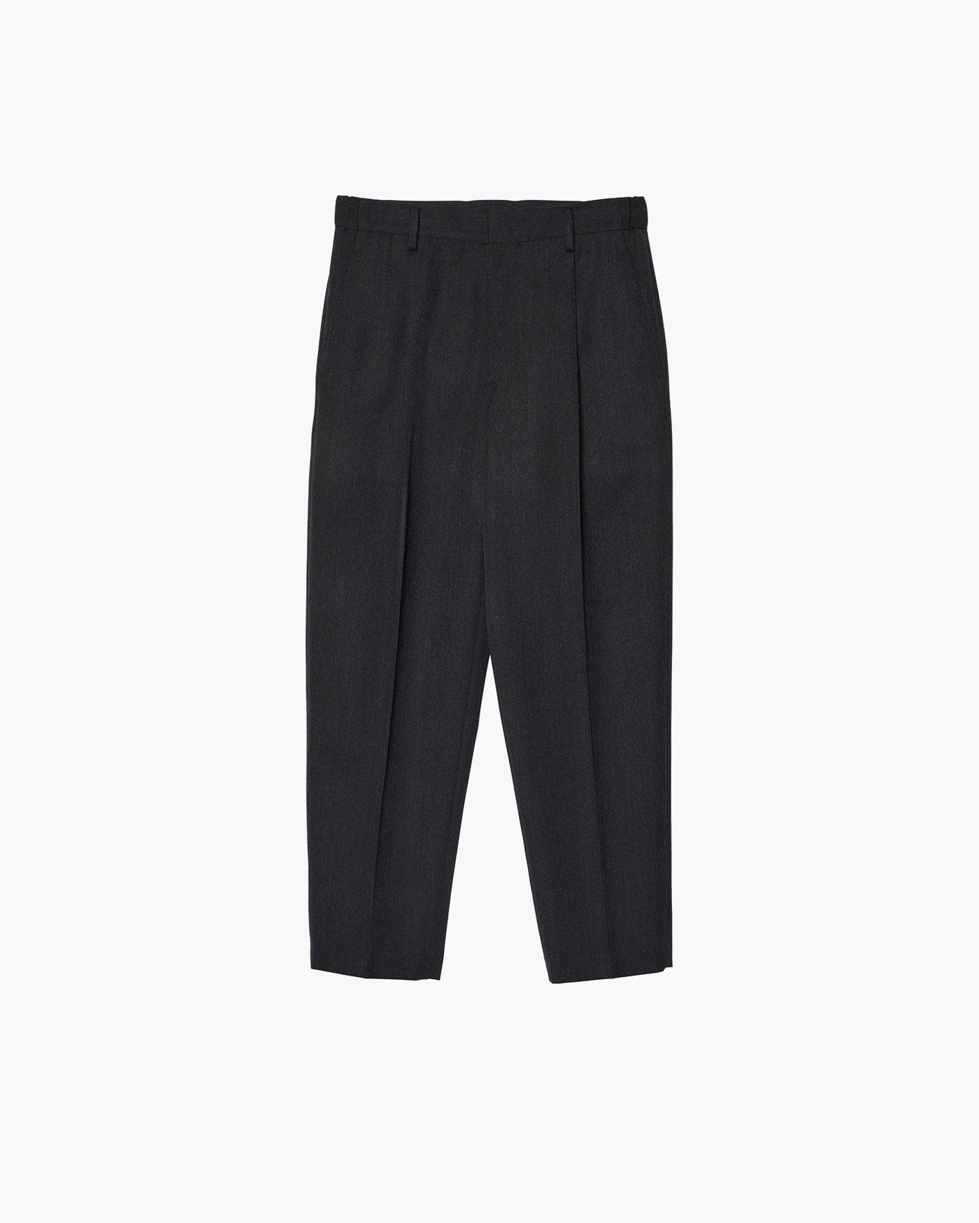 ONE-TUCK STRAIGHT TROUSERS