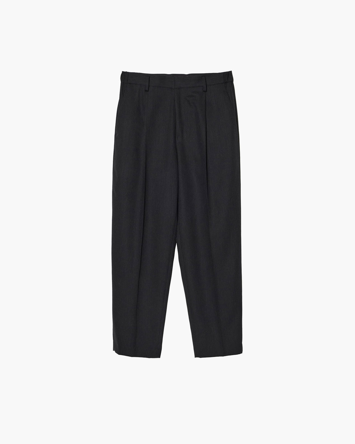 ONE-TUCK STRAIGHT TROUSERS