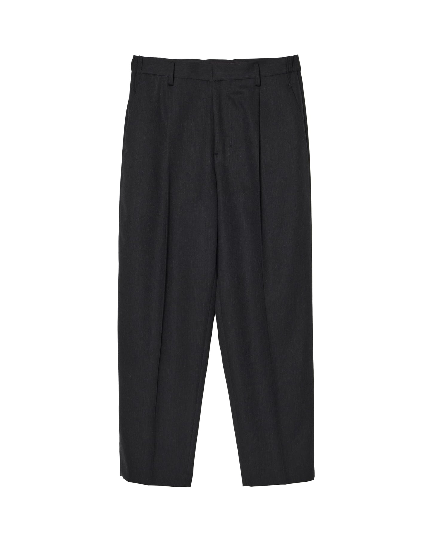 ONE-TUCK STRAIGHT TROUSERS
