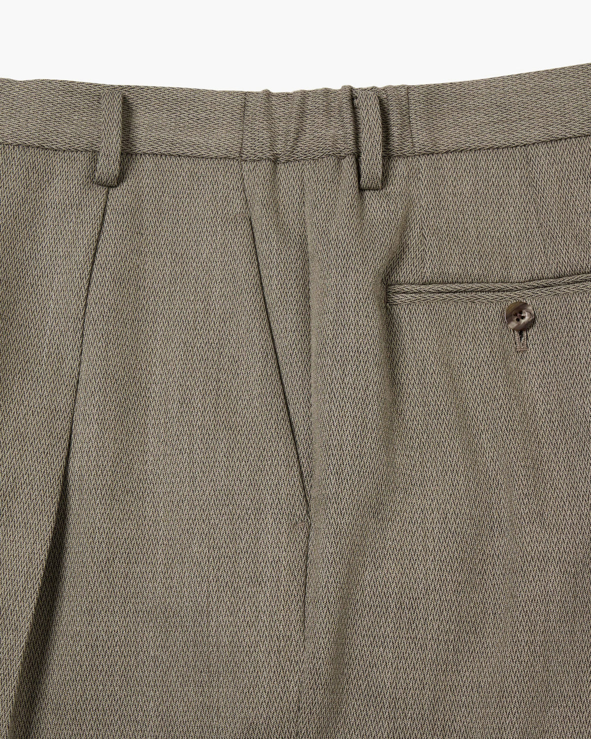 ONE-TUCK STRAIGHT TROUSERS
