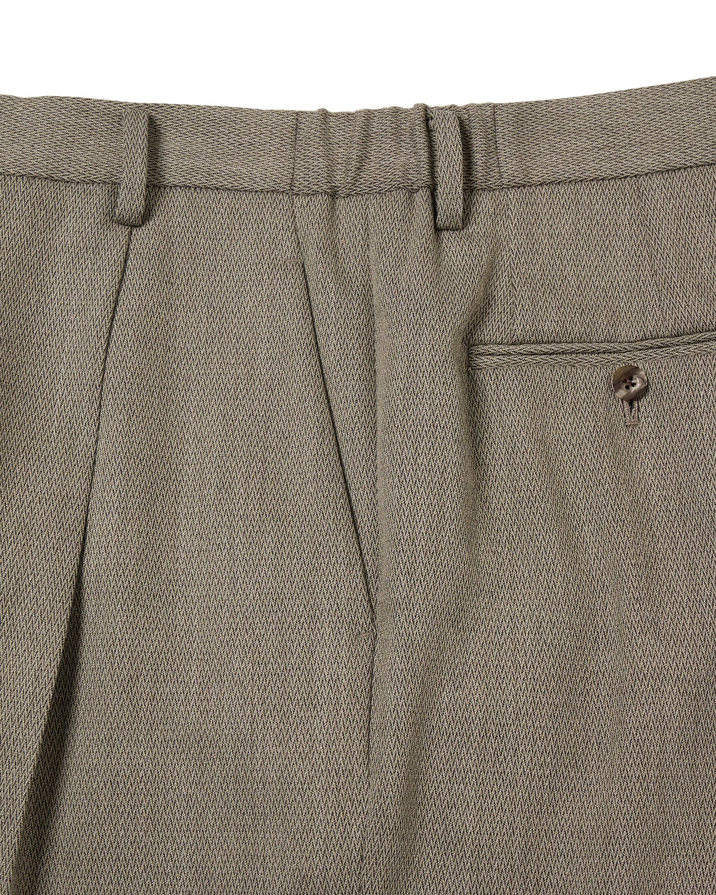 ONE-TUCK STRAIGHT TROUSERS