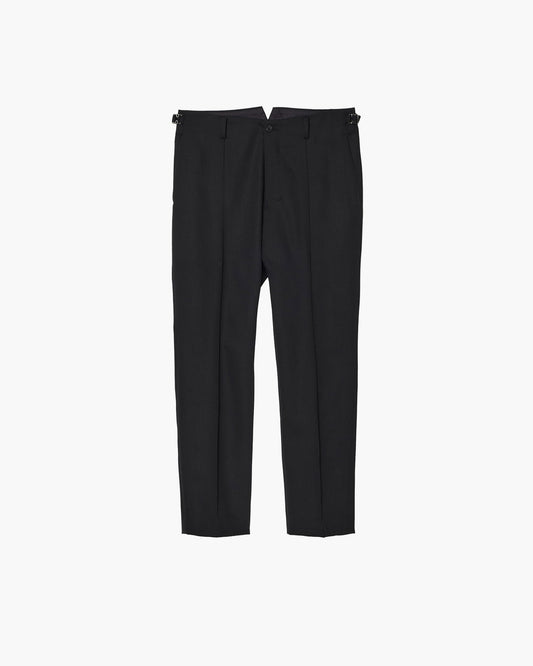 NO-TUCK SLIM TROUSERS